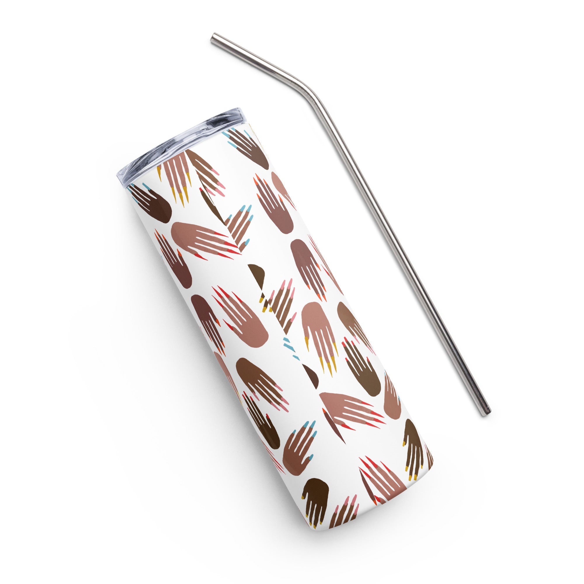 pro nails stainless steel tumbler